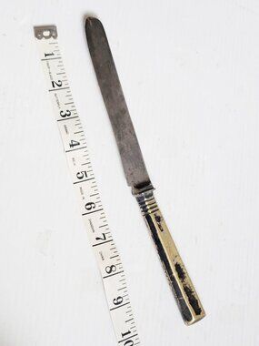 Antique vintage 20's NORBLIN Poland - Silver Plate Steak Knife